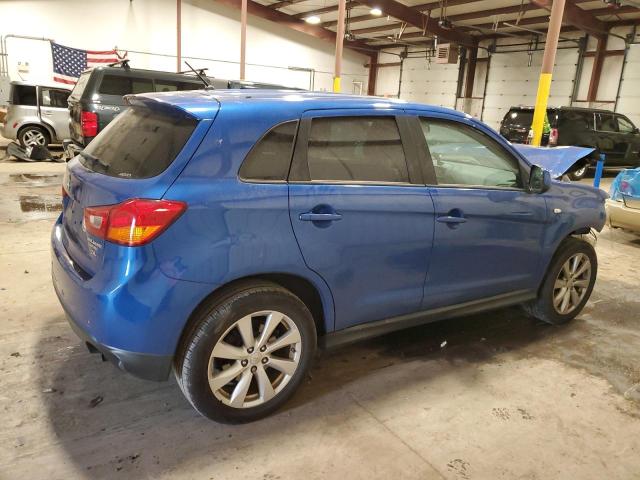 4A4AR3AW8FE035968 - 2015 MITSUBISHI OUTLANDER ES BLUE photo 3