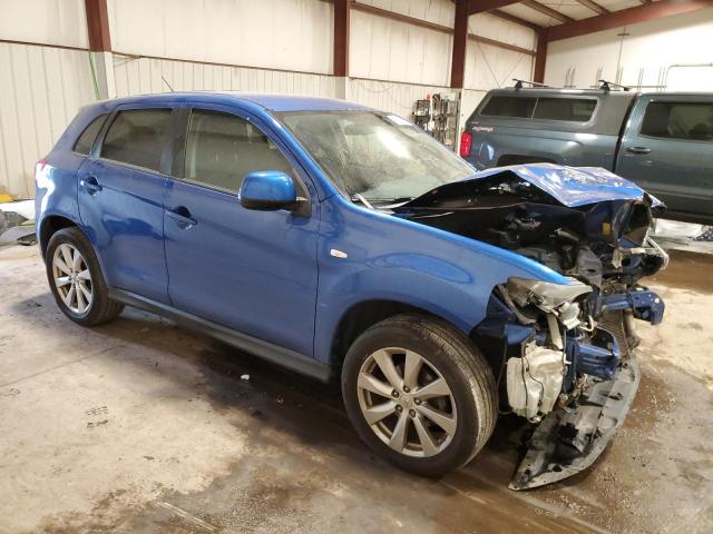 4A4AR3AW8FE035968 - 2015 MITSUBISHI OUTLANDER ES BLUE photo 4