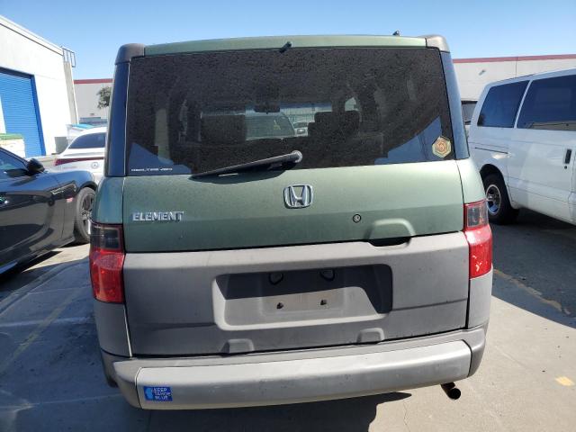 5J6YH28563L045626 - 2003 HONDA ELEMENT EX GREEN photo 6