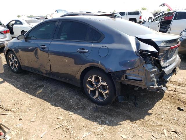 3KPF24AD9LE187649 - 2020 KIA FORTE FE GRAY photo 2