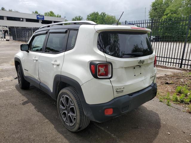 ZACCJBDT4FPC48880 - 2015 JEEP RENEGADE LIMITED WHITE photo 2