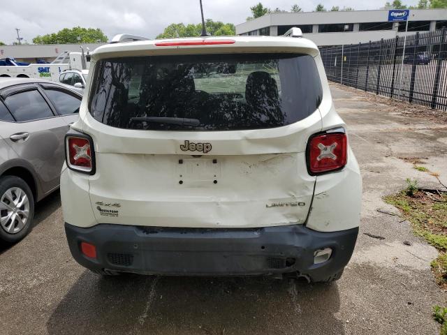 ZACCJBDT4FPC48880 - 2015 JEEP RENEGADE LIMITED WHITE photo 6