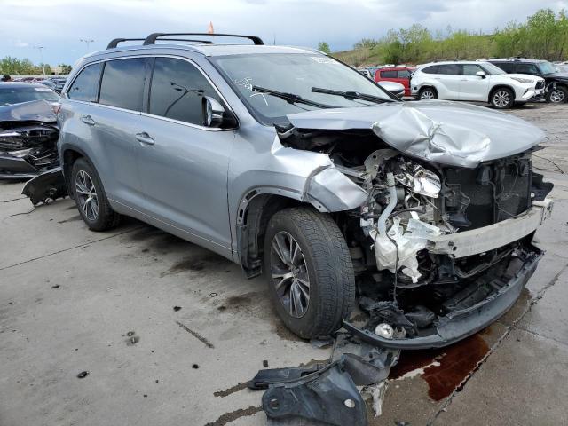 5TDJKRFH1GS355847 - 2016 TOYOTA HIGHLANDER XLE Gümüş foto 4