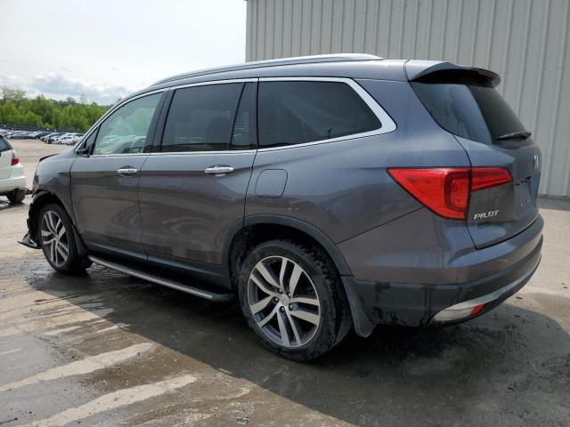 5FNYF6H08HB094926 - 2017 HONDA PILOT ELITE GRAY photo 2