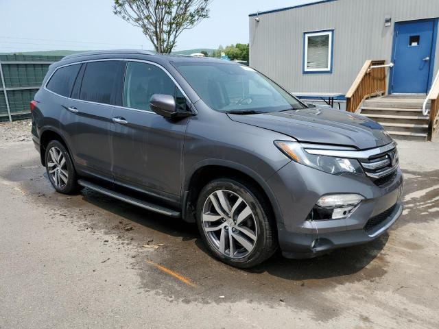 5FNYF6H08HB094926 - 2017 HONDA PILOT ELITE GRAY photo 4