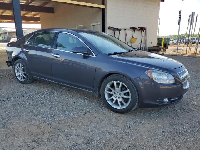 1G1ZE5E7XBF340423 - 2011 CHEVROLET MALIBU LTZ ნაცრისფერი ფოტო 4