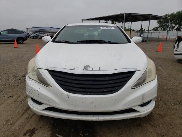 5NPEB4AC0BH161776 - 2011 HYUNDAI SONATA GLS WHITE photo 5