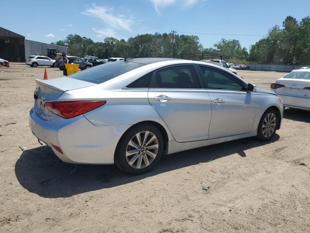 5NPEC4AC5EH913120 - 2014 HYUNDAI SONATA SE SILVER photo 3