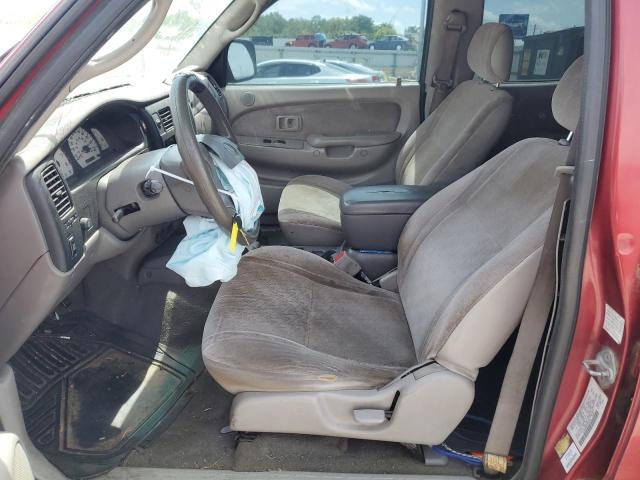 5TEGN92N83Z292479 - 2003 TOYOTA TACOMA DOUBLE CAB PRERUNNER RED photo 7