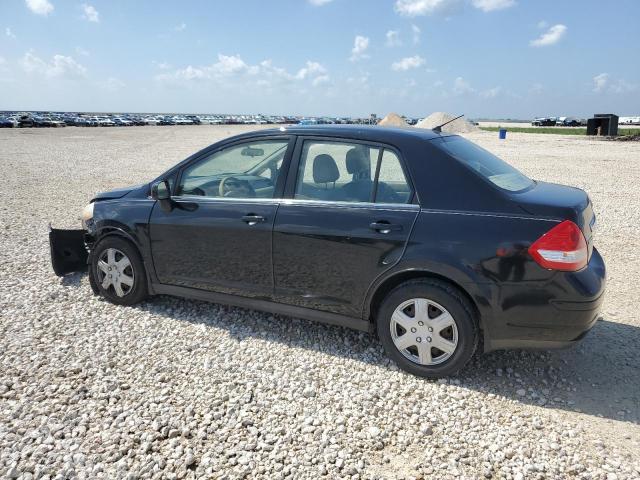 3N1BC11E07L402374 - 2007 NISSAN VERSA S BLACK photo 2