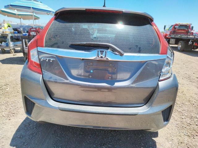 3HGGK5H82FM719354 - 2015 HONDA FIT EX GRAY photo 6