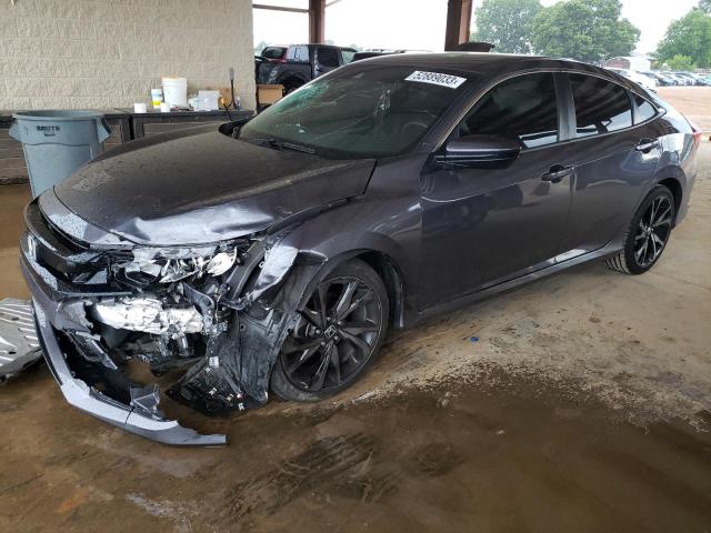 2HGFC2F88KH529920 - 2019 HONDA CIVIC SPORT 灰色 照片 1