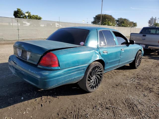 2FAHP71W16X141444 - 2006 FORD CROWN VICT POLICE INTERCEPTOR TEAL photo 3