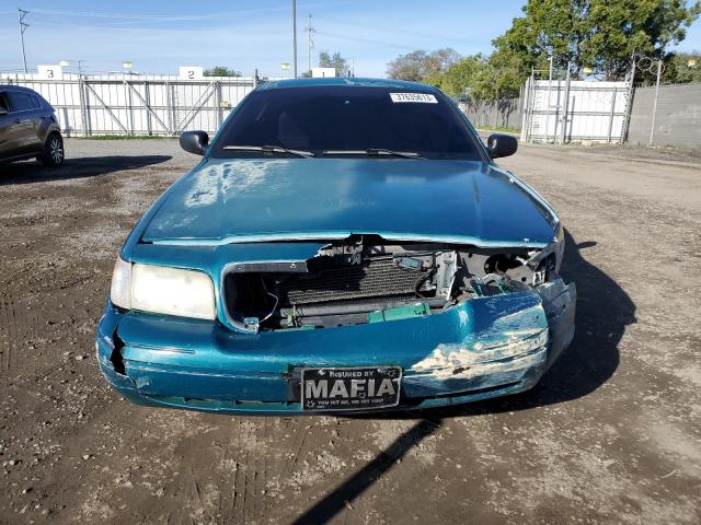2FAHP71W16X141444 - 2006 FORD CROWN VICT POLICE INTERCEPTOR TEAL photo 5