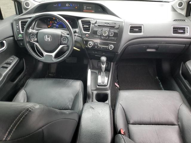 19XFB2F95DE021140 - 2013 HONDA CIVIC EXL ვერცხლისფერი ფოტო 8