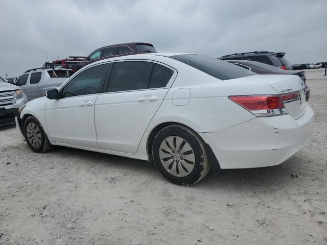 1HGCP2F35CA113254 - 2012 HONDA ACCORD LX WHITE photo 2