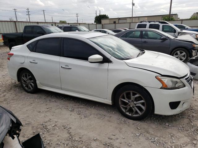 3N1AB7AP3EY297347 - 2014 NISSAN SENTRA S WHITE photo 4