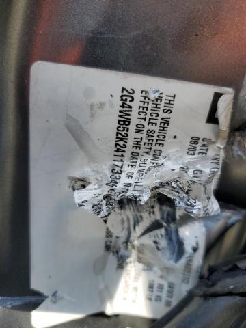 2G4WB52K241173346 - 2004 BUICK REGAL LS 灰色 照片 12