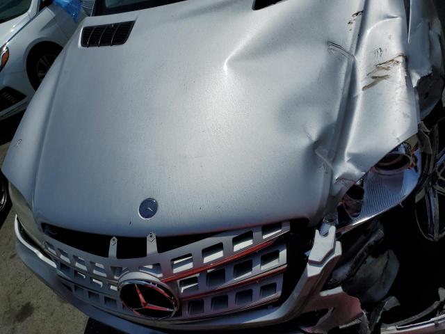 4JGBB8GB5AA558863 - 2010 MERCEDES-BENZ ML 350 4MATIC SILVER photo 12