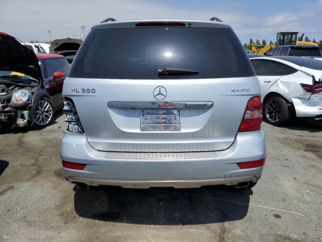 4JGBB8GB5AA558863 - 2010 MERCEDES-BENZ ML 350 4MATIC SILVER photo 6