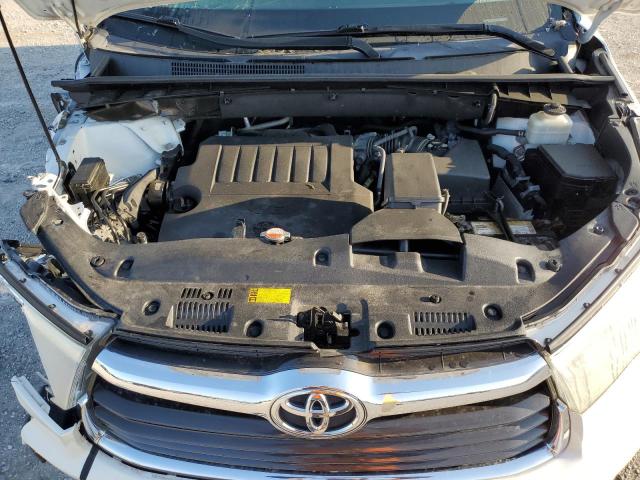 5TDJKRFH3FS199843 - 2015 TOYOTA HIGHLANDER XLE 白色 照片 12