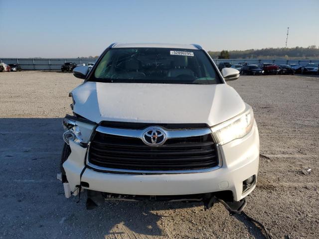 5TDJKRFH3FS199843 - 2015 TOYOTA HIGHLANDER XLE 白色 照片 5