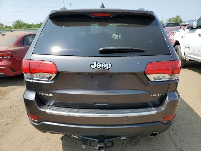 1C4RJFBG9HC876724 - 2017 JEEP GRND CHERO LIMITED GRAY photo 6