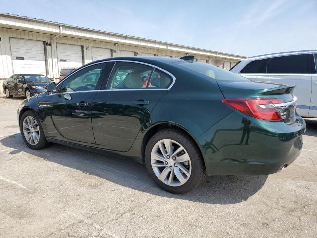 2G4GK5EX6F9256987 - 2015 BUICK REGAL GREEN photo 2