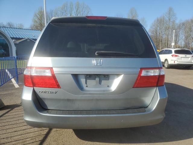 5FNRL38676B044189 - 2006 HONDA ODYSSEY EXL فضي صورة 6