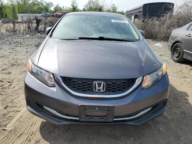 19XFB2F54EE070408 - 2014 HONDA CIVIC LX GRAY photo 5