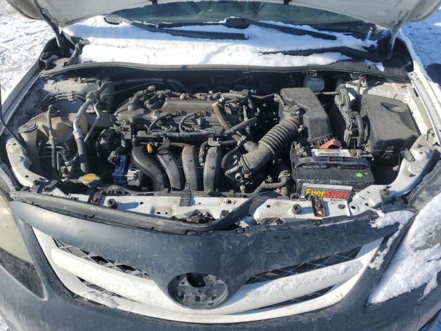 5YFBU4EE7CP040076 - 2012 TOYOTA COROLLA BASE WHITE photo 11