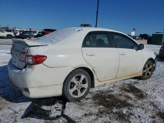5YFBU4EE7CP040076 - 2012 TOYOTA COROLLA BASE WHITE photo 3