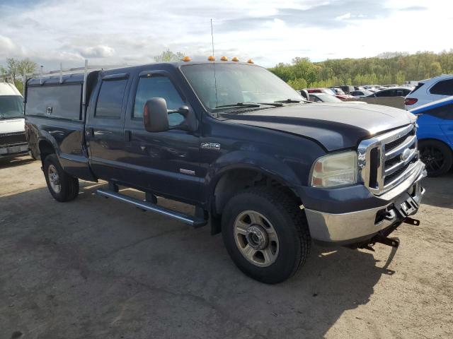 1FTWW31P66ED60374 - 2006 FORD F350 SRW SUPER DUTY BLUE photo 4