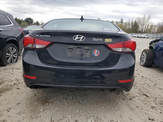 5NPDH4AE0EH487867 - 2014 HYUNDAI ELANTRA SE BLACK photo 6