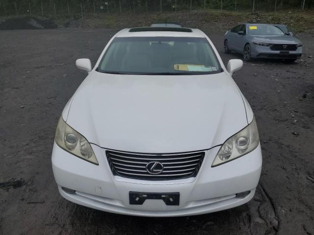 JTHBJ46G182164843 - 2008 LEXUS ES 350 WHITE photo 5