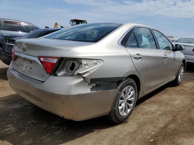 4T4BF1FK0GR537784 - 2016 TOYOTA CAMRY LE GOLD photo 3