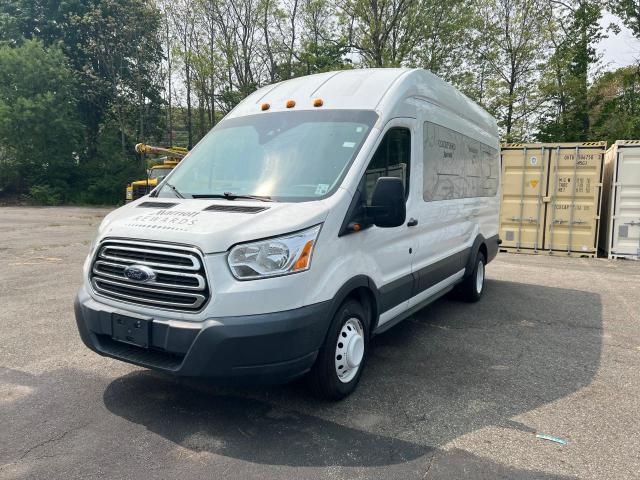 1FBVU4XG3HKA01636 - 2017 FORD TRANSIT T-350 HD WHITE photo 2