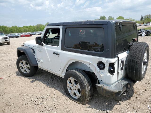 1C4GJXAG6JW287407 - 2018 JEEP WRANGLER SPORT WHITE photo 2