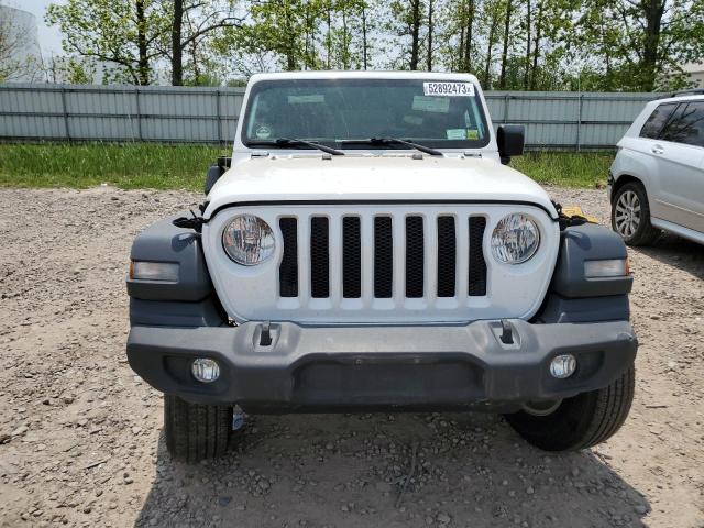 1C4GJXAG6JW287407 - 2018 JEEP WRANGLER SPORT WHITE photo 5