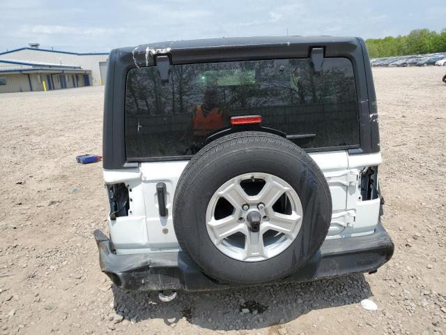 1C4GJXAG6JW287407 - 2018 JEEP WRANGLER SPORT WHITE photo 6