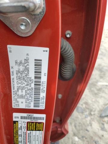 5TFUY5F13EX323805 - 2014 TOYOTA TUNDRA DOUBLE CAB SR/SR5 RED photo 12