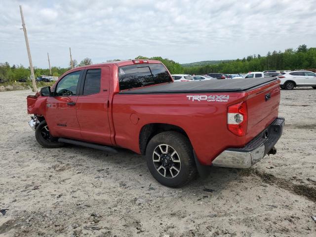 5TFUY5F13EX323805 - 2014 TOYOTA TUNDRA DOUBLE CAB SR/SR5 RED photo 2