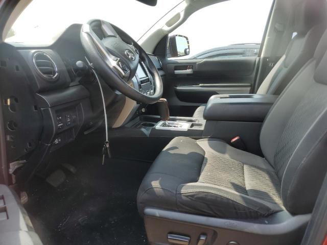 5TFUY5F13EX323805 - 2014 TOYOTA TUNDRA DOUBLE CAB SR/SR5 RED photo 7