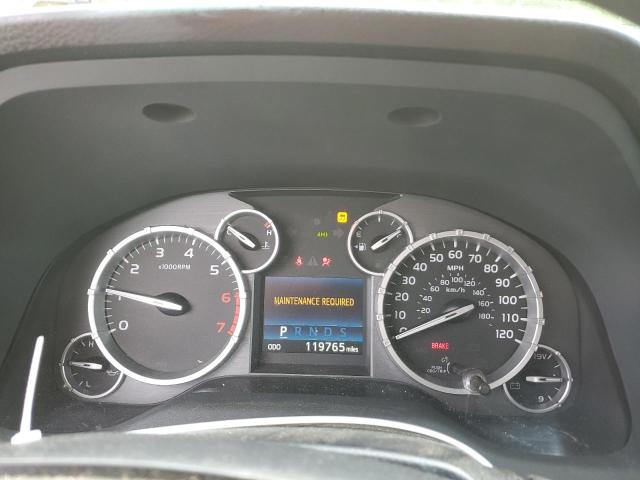 5TFUY5F13EX323805 - 2014 TOYOTA TUNDRA DOUBLE CAB SR/SR5 RED photo 9