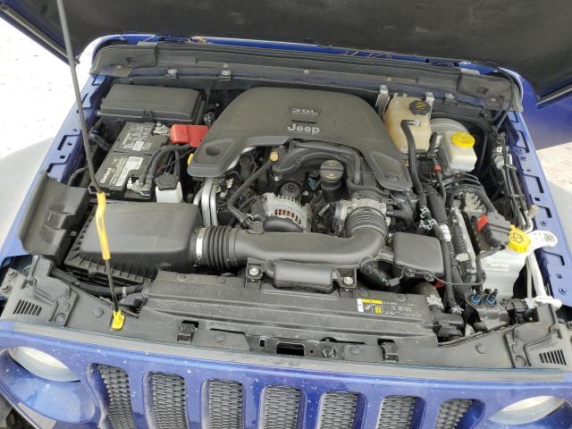 1C4HJXDG1JW323097 - 2018 JEEP WRANGLER U SPORT BLUE photo 11