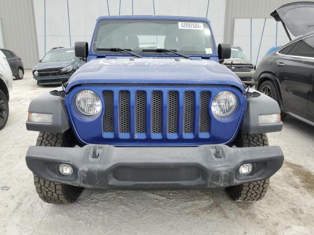 1C4HJXDG1JW323097 - 2018 JEEP WRANGLER U SPORT BLUE photo 5