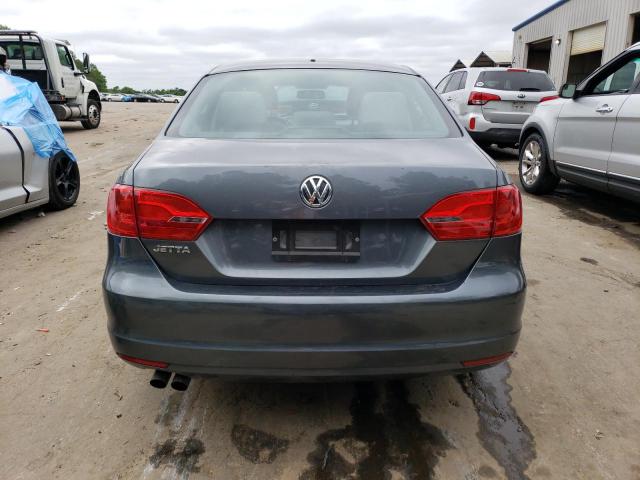 3VW1K7AJ9EM435616 - 2014 VOLKSWAGEN JETTA BASE 灰色 照片 6