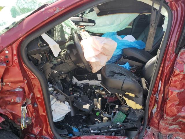 5LMCJ2C95KUL42774 - 2019 LINCOLN MKC SELECT Բորդո լուսանկար 7