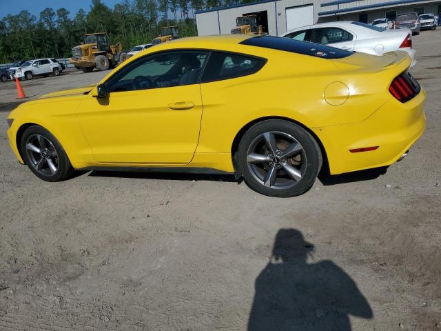 1FA6P8TH1F5432927 - 2015 FORD MUSTANG YELLOW photo 2