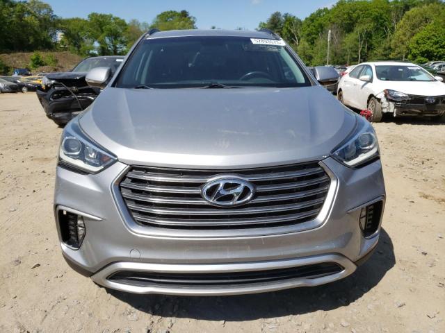 KM8SN4HF9JU267301 - 2018 HYUNDAI SANTA FE SE SILVER photo 5